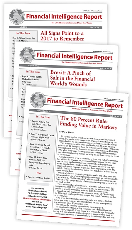 The Financial Intelligence Report